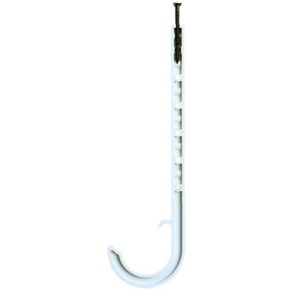 Coolkitchen 553-6WPK2 J Hook PVC Pipe Hanger  1.5 in. - CO156195